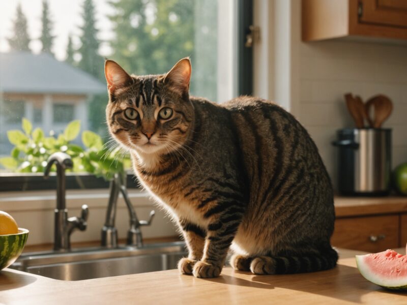 La pastèque est-elle sans danger pour nos chats : ce qu&rsquo;il faut savoir