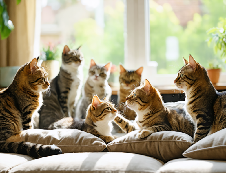 Chats en harmonie : astuces pour éviter les conflits dans un foyer à plusieurs félins