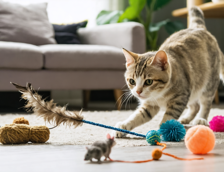Jouets pour chats : découvrez les incontournables pour éveiller leur instinct de chasse