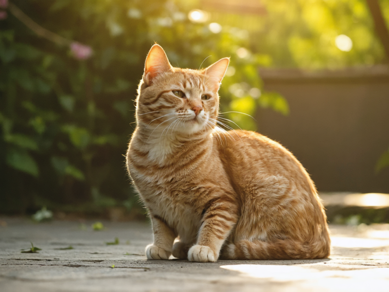 Le chat et le soleil : Peut-il bronzer ou souffrir de coups de soleil ?