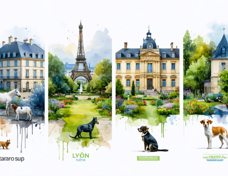 Les 4 écoles vétérinaires françaises et leurs atouts distinctifs