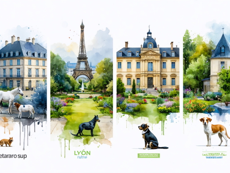 Les 4 écoles vétérinaires françaises et leurs atouts distinctifs