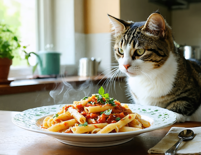 Les chats et les pâtes : un duo sûr ou à éviter ?