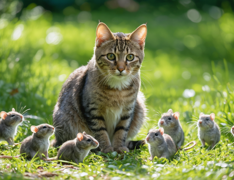 Quelle quantité de souris un chat peut-il réellement manger en une journée ?