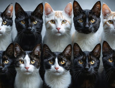 Chat noir et blanc : Portraits, traits distinctifs et races prisées