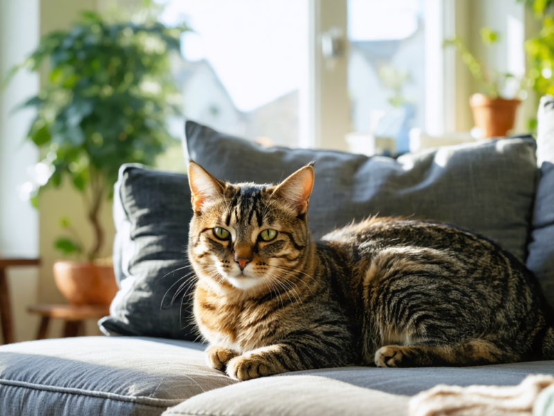 Pourquoi adopter un chat à poils courts : les bienfaits pour votre maison