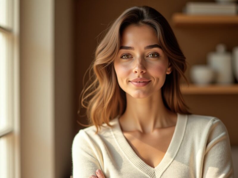 Pull en mérinos femme : col, grammage et maille, les critères décisifs